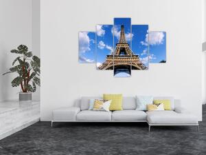 Eiffelova veža - moderný obraz (Obraz 150x105cm)