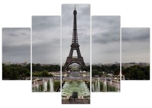 Eiffelova veža (Obraz 150x105cm)