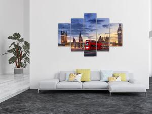 Londýn - moderný obraz (Obraz 150x105cm)