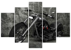 Obrázok motorky - moderný obraz (Obraz 150x105cm)