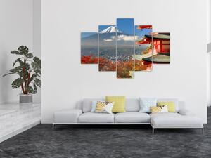 Hora Fuji - moderný obraz (Obraz 150x105cm)