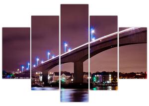 Nočná most - obraz (Obraz 150x105cm)