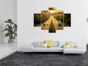 Diaľnica - obraz (Obraz 150x105cm)