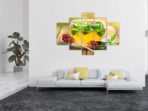 Bylinný čaj - obraz (Obraz 150x105cm)