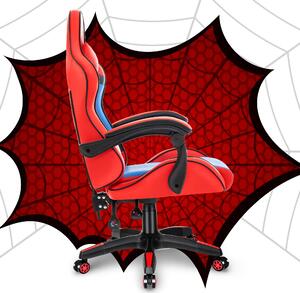 Detské herné kreslo HC - 1005 HERO Spider Červená