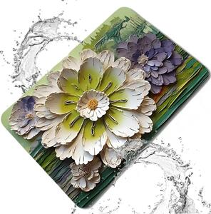 EDIBAZZAR | Protišmyková podložka do vane s kvetmi 40x60 cm