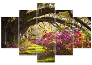 Záhrada - obraz (Obraz 150x105cm)