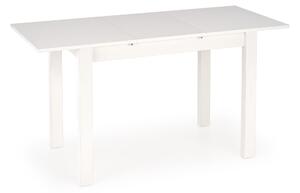 Halmar GINO stôl s rozkladom, doska - biela, nohy - biele