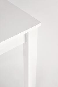 Rozkladací stôl GINO 100-130x60 cm - biela / biela