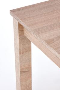 Halmar GINO stôl s rozkladom, doska - dub sonoma, nohy - dub sonoma
