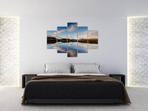 Jazero - obraz (Obraz 150x105cm)