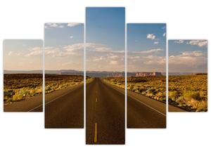 Panorama cesty - obraz (Obraz 150x105cm)