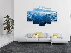 Panoráma hôr v zime - obraz (Obraz 150x105cm)