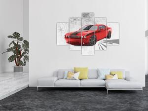 Dodge Challenger - obraz autá (Obraz 150x105cm)