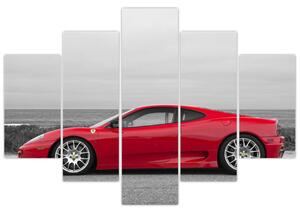 Červené Ferrari - obraz (Obraz 150x105cm)