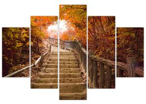 Obraz - schody (Obraz 150x105cm)