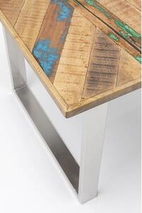 Abstract jedálenský stôl strieborný 180x90