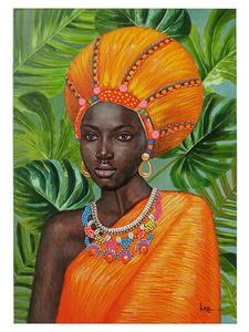 African Beauty obraz viacfarebný