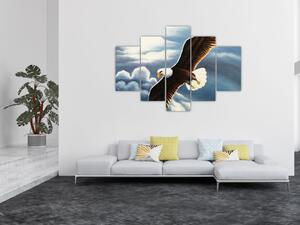 Obraz letiaceho orla (Obraz 150x105cm)