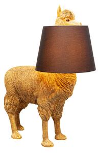 Alpaca stojacia lampa zlatá 108 cm