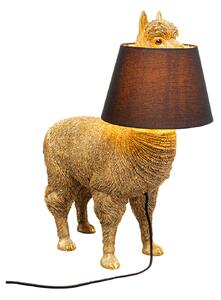 Alpaca stolová lampa zlatá