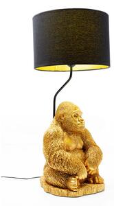 Animal Gorilla stolná lampa zlatá