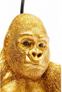 Animal Gorilla stolná lampa zlatá