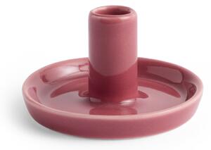 Kameninový svícen Disc XS Berry Pink