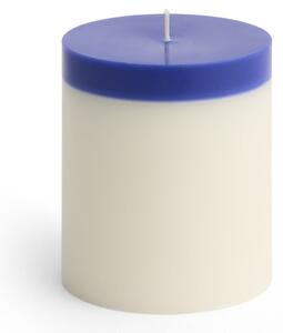 Sviečka Silo Ivory / Royal Blue 11 cm