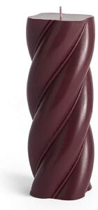 Svíčka Soft Serve Bordeaux 19,5 cm