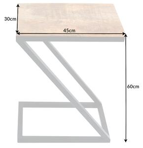 Príručný stolík Butler 30cm Z-Design mangové drevo
