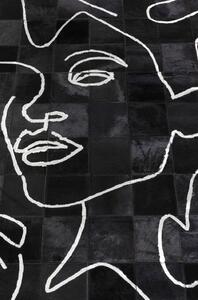 Art Faces koberec čierny 200x300 cm