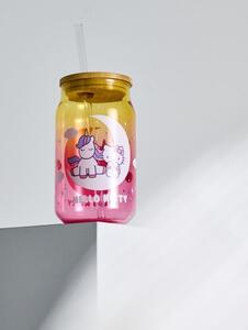 Sinsay - Pohár so slamkou Hello Kitty - viacfarebná