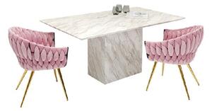 Artistico jedálenský stôl 160x90 cm biely