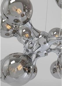 Atomic Balls visiaca lampa strieborná Ø74 cm