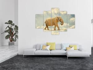 Slon na lane, obraz (Obraz 150x105cm)