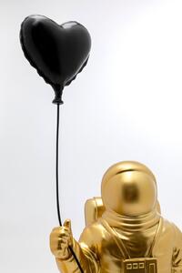 Balloon Astronaut dekorácia zlatá 41 cm