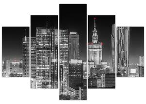 Nočné New York, obrazy (Obraz 150x105cm)