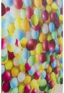 Balloon Elephant sklenený obraz viacfarebný 100x150 cm