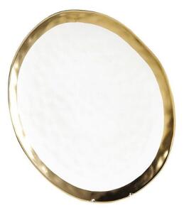 Bell tanier bielo-zlatý Ø31 cm