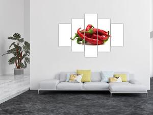 Chilli papričky, obrazy (Obraz 150x105cm)