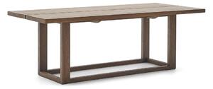 Jedálenský stôl z tíkového dreva v prírodnej farbe 100x220 cm Sashi – Kave Home