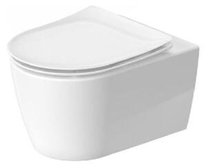 Duravit Soleil by Starck - Závesné WC s doskou SoftClose, Rimless, HygieneFlush, HygieneGlaze, biela 45910920A1