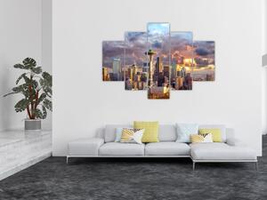 Panoráma mesta - obrazy (Obraz 150x105cm)