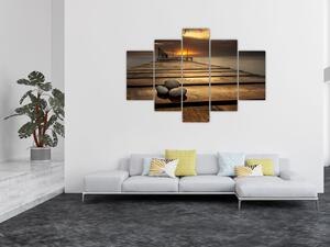 Mólo na mori - obraz (Obraz 150x105cm)