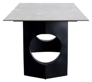 Bilbao jedálenský stôl čierny 180x90 cm