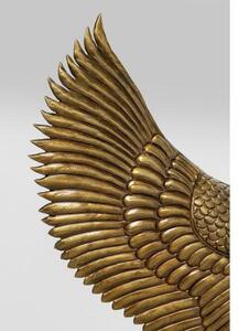 Bird Wings stojaca lampa čierno/zlatá 168 cm