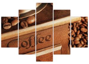 Mlynček na kávu - obraz (Obraz 150x105cm)