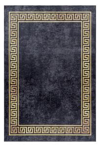 PLOCHO TKANÝ KOBEREC, 120/170 cm čierna, zlatá Novel - Online Only bytové doplnky, Online Only