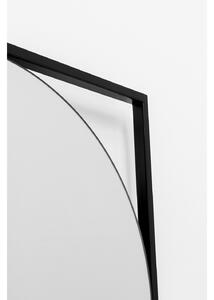 Bonita nástenné zrkadlo čierne 71x109 cm